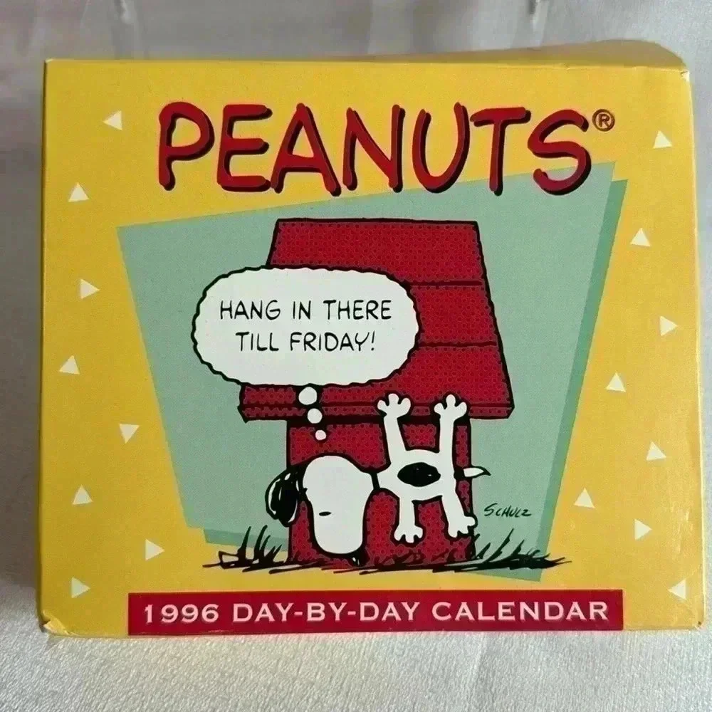 Peanuts Snoopy 1996 Hallmark Daily Calendar Vintage UFS- never‎ used